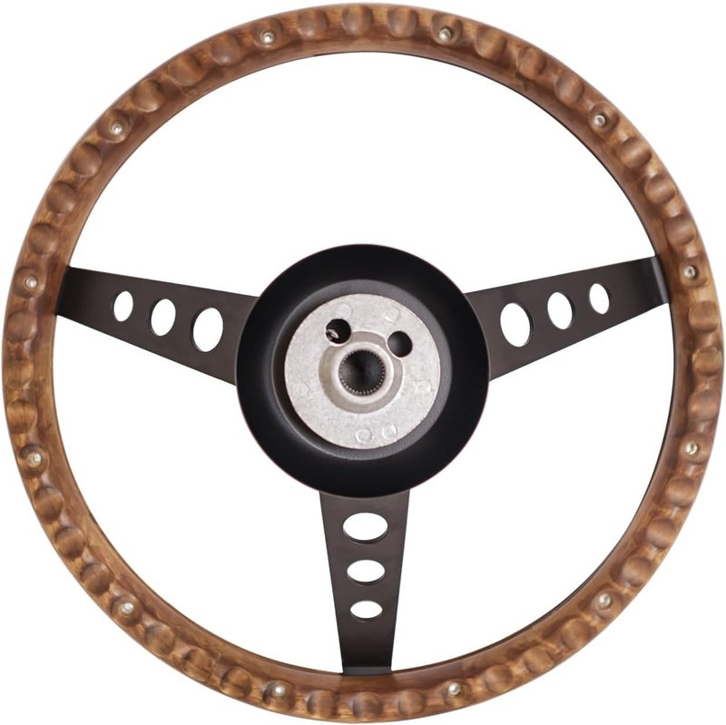 Grant 313 Classic Wood Steering Wheel - 15 Inch Vehicle Specific Fit - Image 2